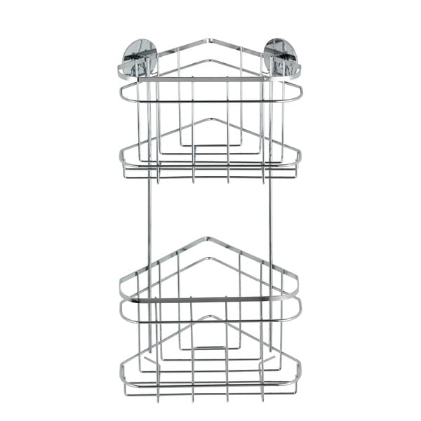 Savarankiškas dviejų lygių kampinė lentyna, 15,5 x 22,5 cm-image-1