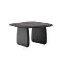 Iš ąžuolo masyvo šoninis stalas 70x71 cm Pirita – Kave Home