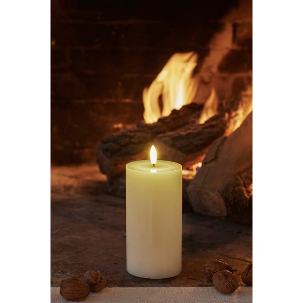 LED žvakė reikia baterijų (aukštis 15 cm) Sille – Sirius-image-1