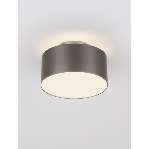 Pilkos spalvos iš aliuminio lubinis šviestuvas LED Ozen – Nova Luce-image-1