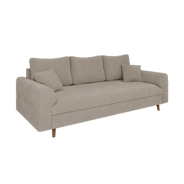 Smėlio spalvos iš boucle sofa 210 cm Ariella – Ropez