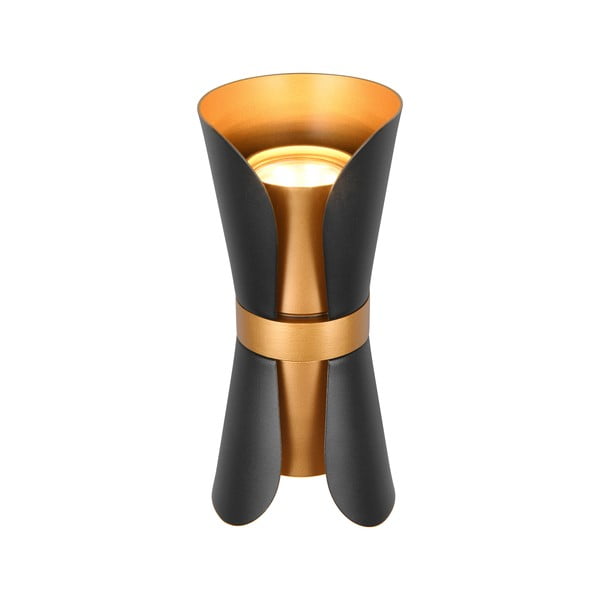 Sieninė lempa juodos spalvos/bronzinės spalvos Coat – Trio-image-4