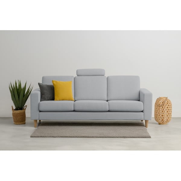 Sofa pilkos spalvos 217 cm Focus – Scandic-image-1