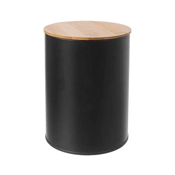 Iš metalo maisto laikymo indas maistui Black – Orion