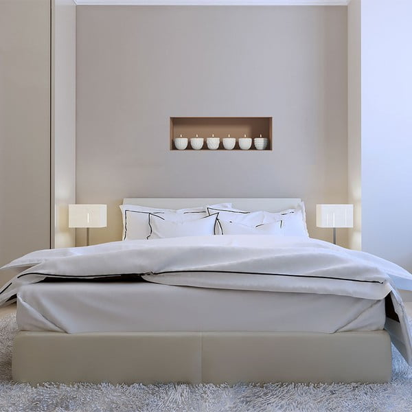 3D sienos lipdukas Ambiance Candles-image-1