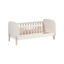 Balta vaikiška lova Vipack Toddler, 70 x 140 cm