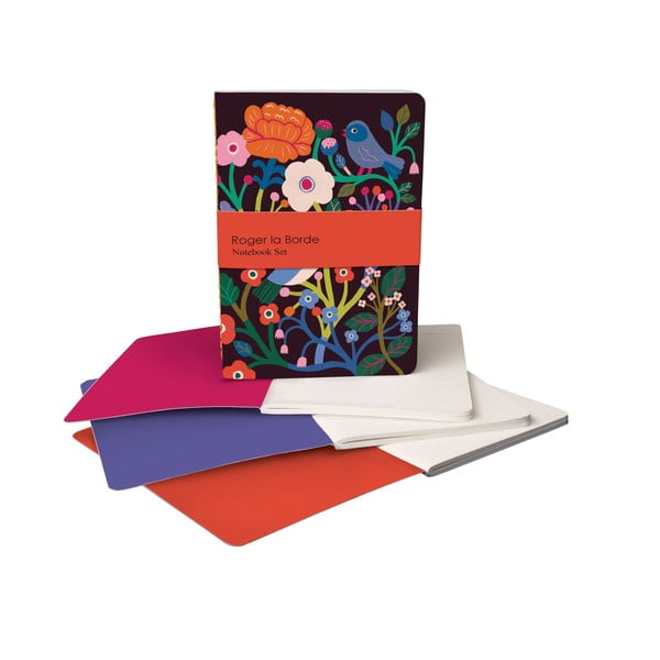 Užrašinės 64 psl. 3 vnt. A6 Birdsong – Roger la Borde