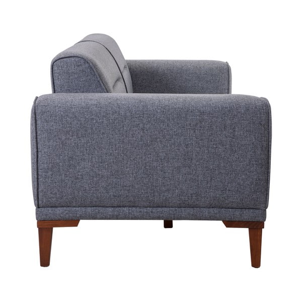 Sulankstoma sofa tamsiai pilkos spalvos 223 cm Liones – Artie-image-4