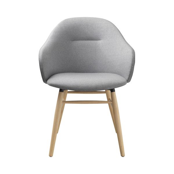 Ąžuolo pilka valgomojo kėdė Unique Furniture Teno-image-2