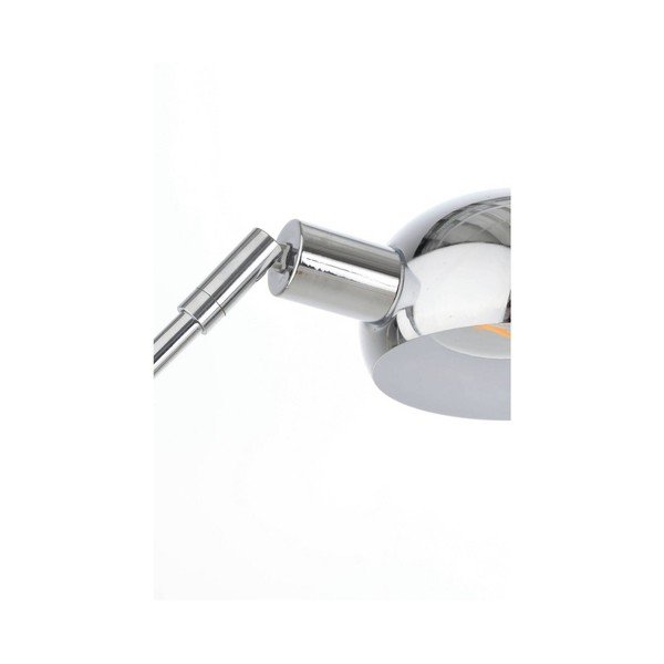 Blizgios sidabrinės spalvos iš metalo pastatomas šviestuvas su sulankstoma konstrukcija (aukštis 146 cm) Lincon – Jotex-image-3