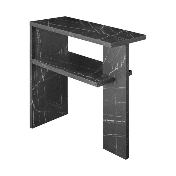 Juodas konsolinis staliukas 30x80 cm Dante - Really Nice Things-image-2