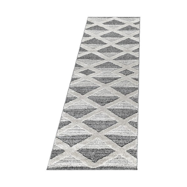 Kilimas pilkos spalvos 80x250 cm Pisa – Ayyildiz Carpets