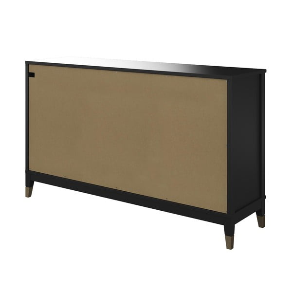 Juoda komoda CosmoLiving by Cosmopolitan Westerleigh, 144 x 85 cm-image-4