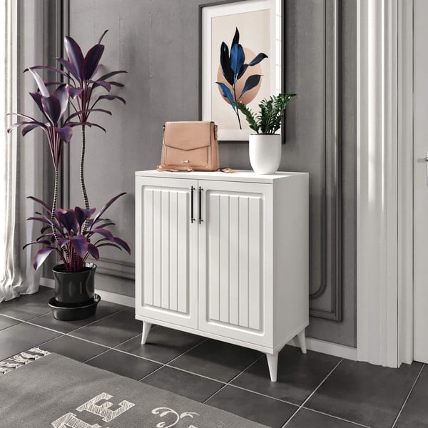 Spintelė batams baltos spalvos Latte – Kalune Design-image-2