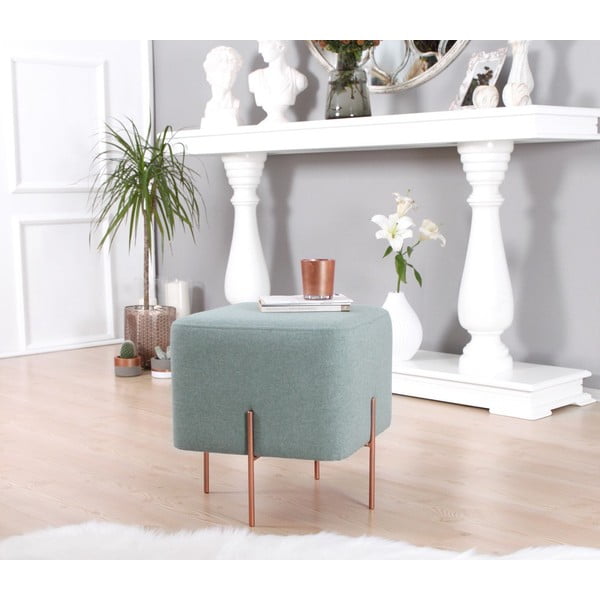 Pufas šviesiai mėlynos spalvos Copper – Artie-image-3