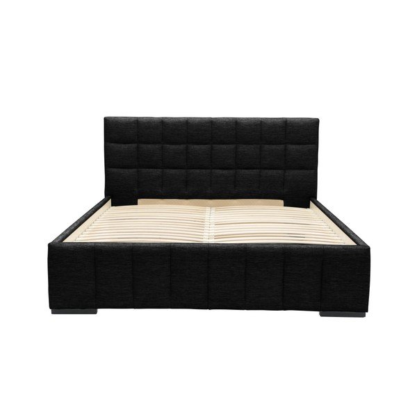 Juoda dvigulė lova Mazzini Beds Dream, 180 x 200 cm-image-1
