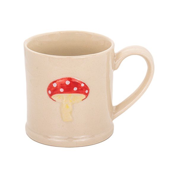 Smėlio spalvos iš keramikos puodelis Mushroom – Sass & Belle