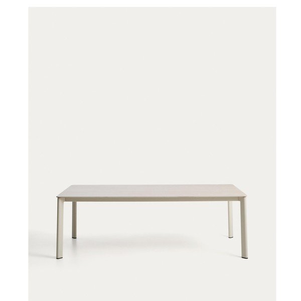 Sodo valgomojo stalas su akmens stalviršiu 100x220 cm Anafi – Kave Home-image-1