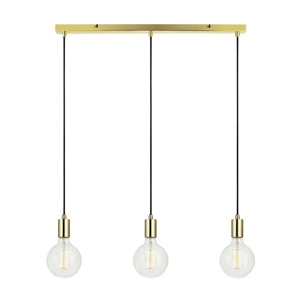 Aukso spalvos pakabinamas šviestuvas Markslöjd Sky Three