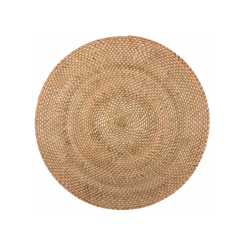 Natūralus ratano padėkliukas Tiseco Home Studio, ⌀ 36 cm