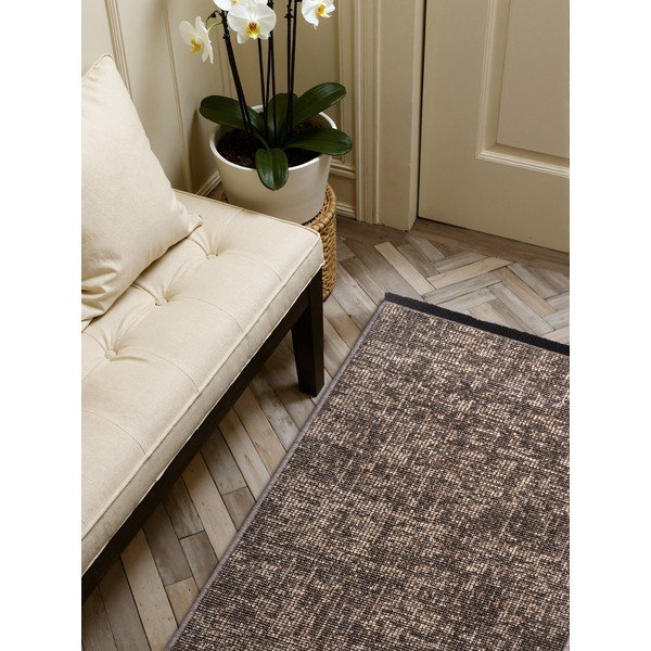 Smėlio spalvos kilimas 80x250 cm Prisma – Elle Decoration-image-3