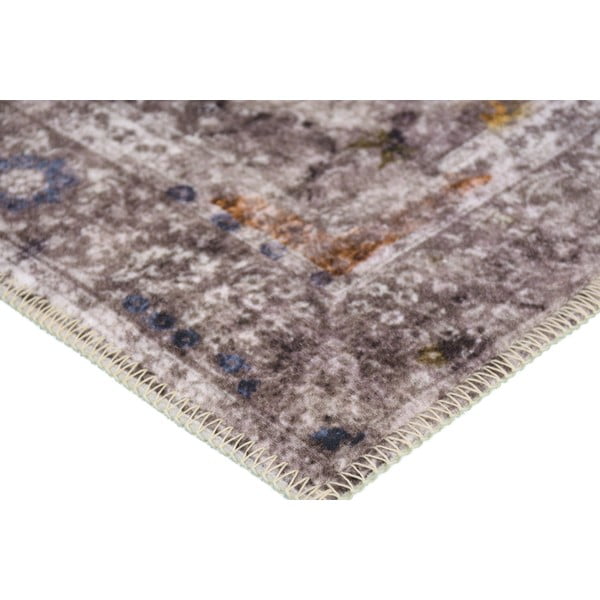 Šviesiai rudas plaunamas kilimas 80x50 cm - Vitaus-image-2