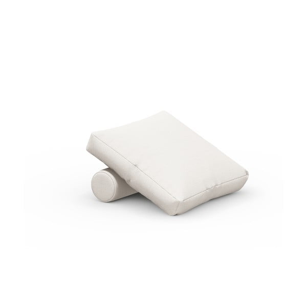 Baltos spalvos pagalvėlė modulinei sofai Rome - Cosmopolitan Design