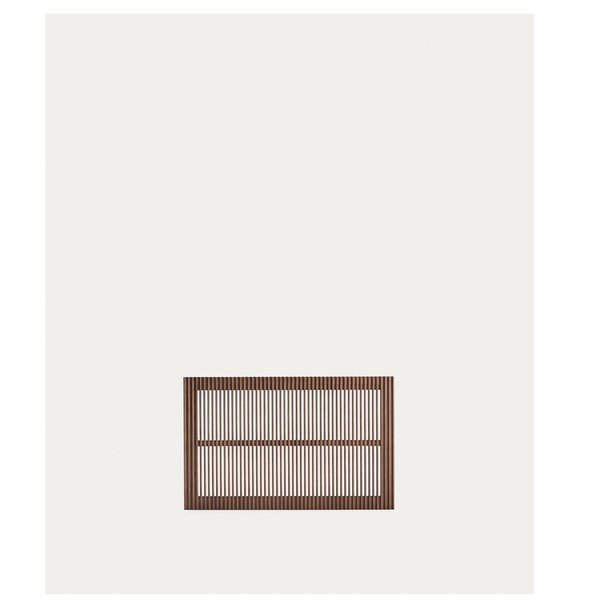 Tamsios natūralios spalvos iš uosio masyvo galvūgalis 105x70 cm Beyla – Kave Home-image-3
