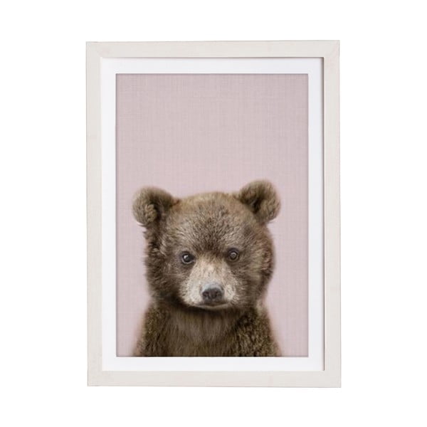 Paveikslas rėmuose Querido Bestiario Baby Bear, 30 x 40 cm