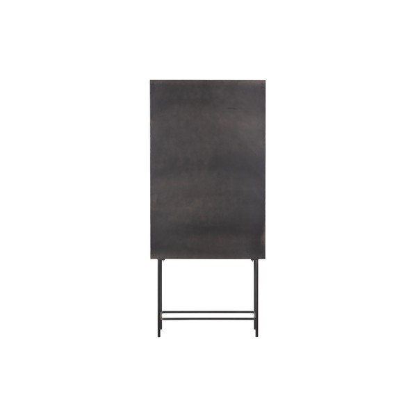 Vitrina iš metalo antracito spalvos 81x181 cm Gracious – BePureHome-image-4