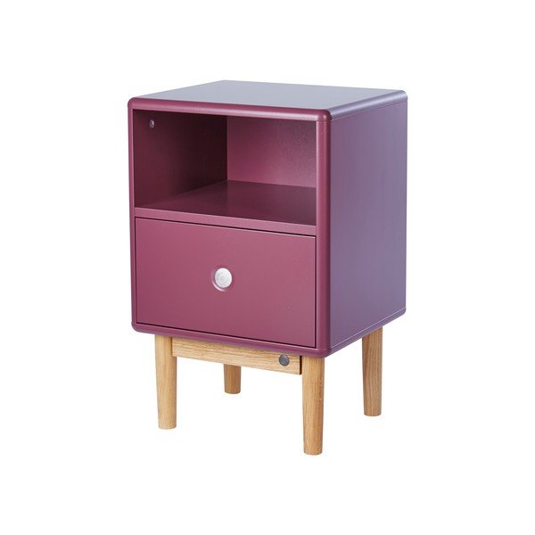 Naktinis staliukas tamsiai violetinės spalvos Color Box – Tom Tailor-image-2