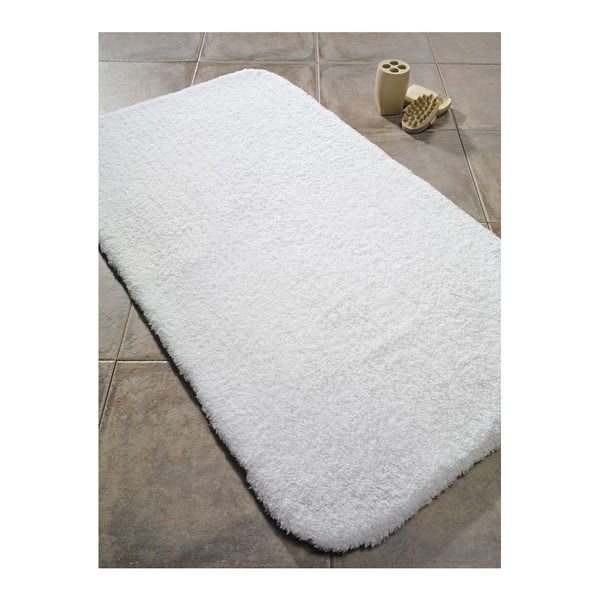 Baltas medvilninis vonios kilimėlis Confetti Bathmats Organic, 60 x 80 cm