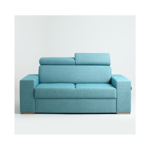 Turkio spalvos mėlyna dvivietė sofa Individualizuotos formos "Atlantica-image-1