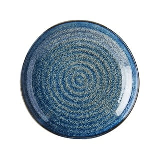 Mėlynos spalvos keraminė lėkštė MIJ Indigo, ø 23 cm