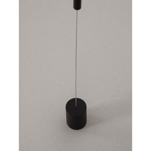 Matinės juodos spalvos iš aliuminio pastatomas šviestuvas LED (aukštis 300 cm) Elettra – Nova Luce-image-3