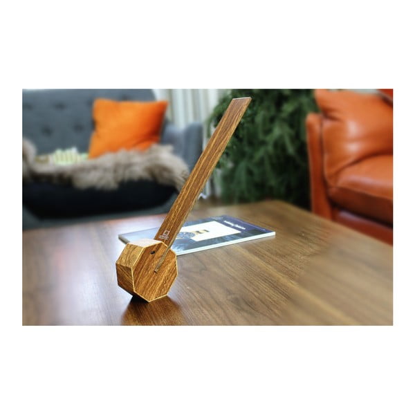 Stalinis šviestuvas rudos spalvos LED (aukštis 38 cm) Octagon One – Gingko-image-1