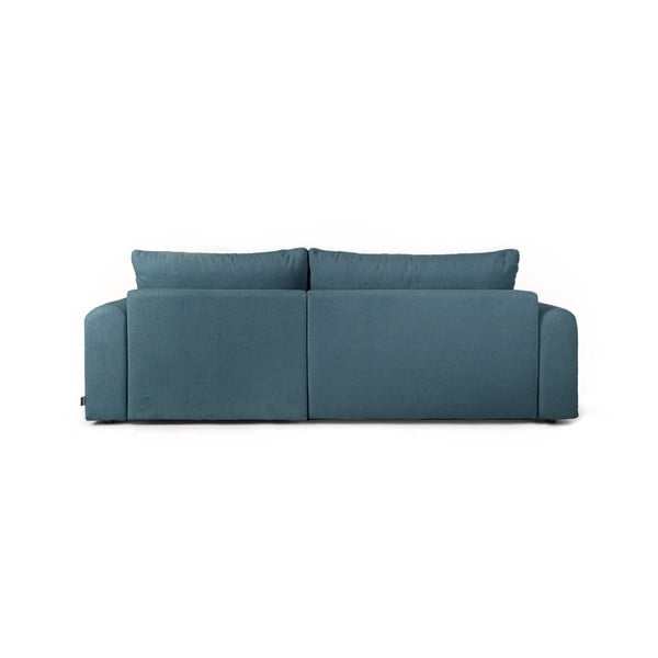 Iš boucle sulankstoma kampinė sofa mėlynos spalvos (su dešiniuoju kampu) Quinoa – Bonami Selection-image-4