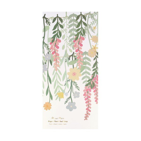 Girlianda Floral Backdrop – Meri Meri-image-2