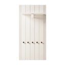 Baltos spalvos iš pušies masyvo koridoriaus baldas 60x120x25 cm Anita – Støraa