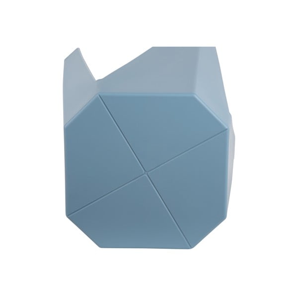 Mėlynos spalvos iš plastiko taburetė Cherish – Leitmotiv-image-3