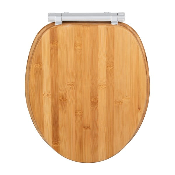 Medinė tualeto sėdynė Wenko Bambusa, 35 x 41 cm
