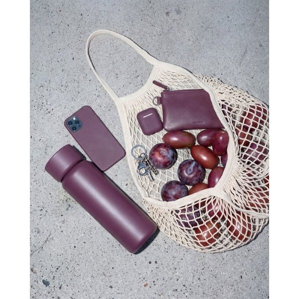 Bordo spalvos iš nerūdijančio plieno termo puodelis 650 ml Singles – Zone-image-1