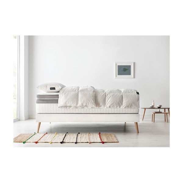 Dvigulės lovos, čiužinio ir antklodės rinkinys Bobochic Paris Bobo, 90 x 200 cm + 90 x 200 cm