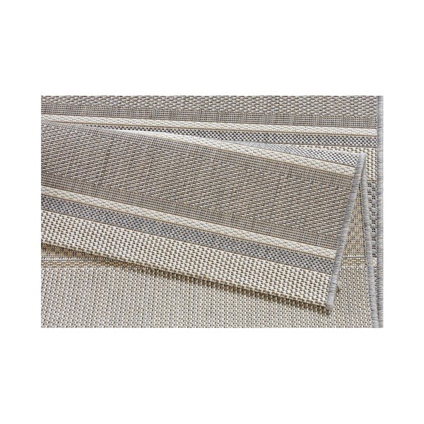 Pilkas lauko kilimas NORTHRUGS Strap, 200 x 290 cm-image-3