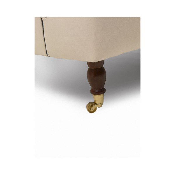 Kreminės spalvos sofa su tamsiai mėlynais apvadais "Max Winzer Passion", 210 cm-image-4