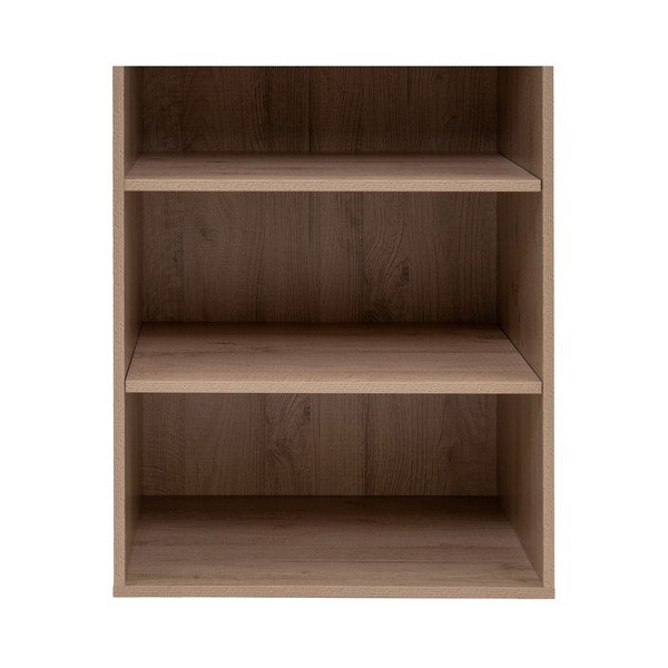 Natūralios spalvos atvira modulinė spinta iš ąžuolo 60x180x45 cm Modular – Casa Selección-image-1