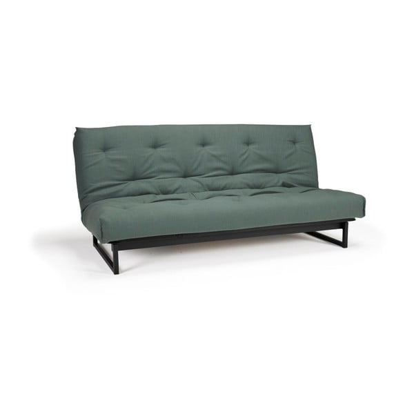 Žalia sofa-lova "Innovation Fraction Elegant Elegance Green", 97 x 200 cm