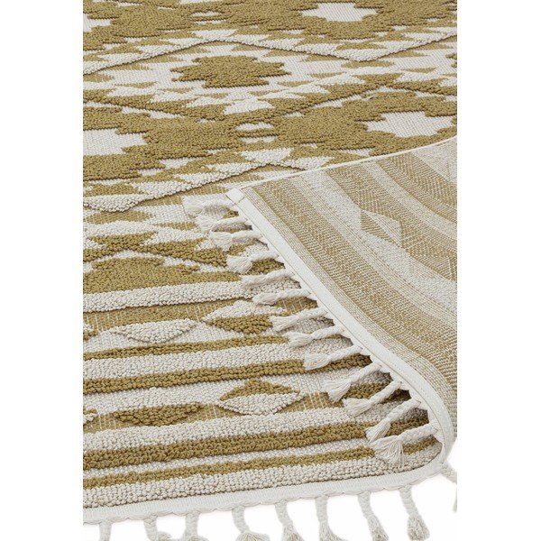 Geltonas kilimas Asiatic Carpets Taza, 120 x 170 cm-image-3