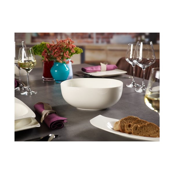 Baltos spalvos porceliano salotinė Villeroy & Boch Urban Nature, 25 cm-image-1