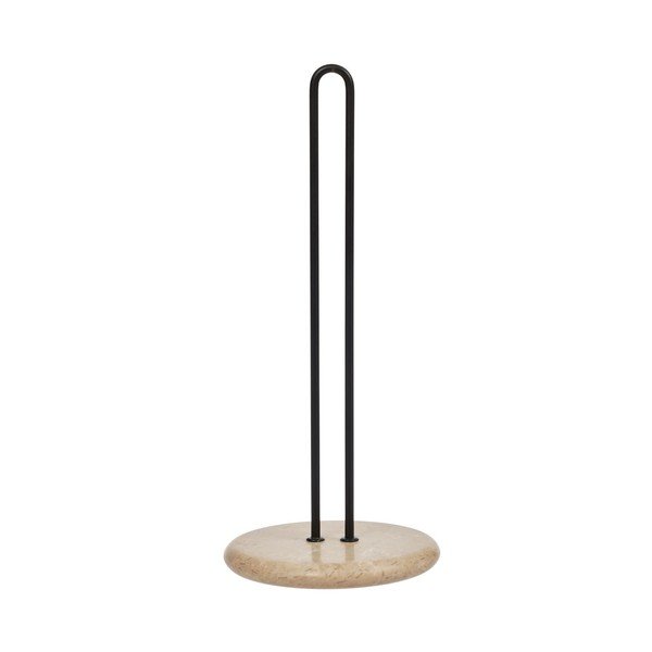 Smėlio spalvos iš marmuro popierinio rankšluosčio stovas ø 14 cm Savi – OYOY Living Design